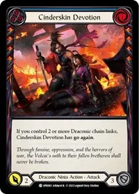 Cinderskin Devotion Blue (Uprising) — Flesh & Blood TCG Card Value
