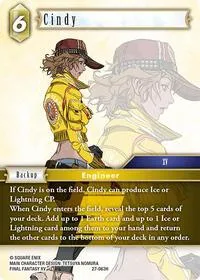 Cindy (Journey of Discovery) — Final Fantasy TCG Card Value