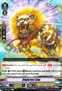 Cladcrest Lion (V-EB03: ULTRARARE MIRACLE COLLECTION)