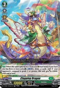 Clapping Dragon Foil (D-TD01: Urara Haneyama -Bandmaster of Blossoming Bonds-)