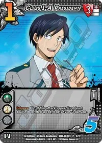 Class 1 A President (UniVersus: My Hero Academia DLC)