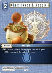 Class Seventh Moogle (Opus X) — Final Fantasy TCG Card Value