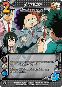 Classmate Introductions XR (UniVersus: My Hero Academia)