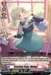 Cleaning Stage Midagh (DZ-BT07: Moon Fangs & Cerulean Blaze) — Cardfight Vanguard Card Value