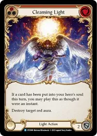 Cleansing Light Red (Dusk till Dawn) — Flesh & Blood TCG Card Value