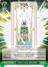 Clear Card RECORD (Cardcaptor Sakura: Clear Card)