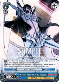 Clear Resolution Satsuki (KILL la KILL Power Up Set)