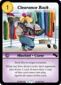 Clearance Rack (Fashion Furious) — Munchkin CCG Card Value