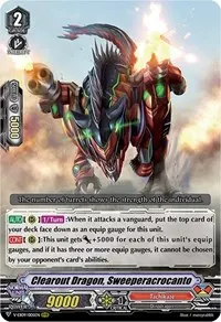 Clearout Dragon Sweeperacrocanto (V-EB09: The Raging Tactics)