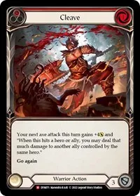 Cleave (Dynasty) — Flesh & Blood TCG Card Value