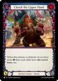 Clench the Upper Hand Blue (Super Slam)