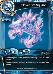 Clever Set Square (The Magic Battle Begins) — The Caster Chronicles Card Value