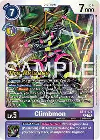 Climbmon (Beginning Observer Pre-Release Cards) — Digimon Card Game Card Value