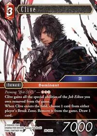 Clive (Gunslinger in the Abyss) — Final Fantasy TCG Card Value