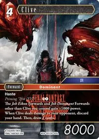 Clive (World Champion Decks 2024) — Final Fantasy TCG Card Value