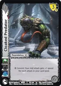 Cloaked Predator (Mortal Kombat X)