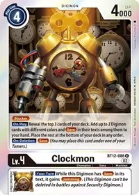 Clockmon (Across Time) — Digimon Card Game Card Value