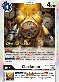 Clockmon (Across Time Pre-Release Cards)