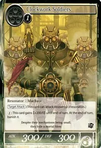 Clockwork Soldiers (The Seven Kings of the Lands) — Force of Will Card Value