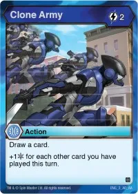 Clone Army (Age of Aurelus) — Bakugan TCG Card Value