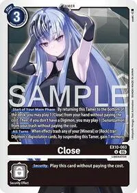 Close (Sinister Order) — Digimon Card Game Card Value