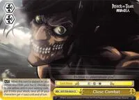 Close Combat (Attack on Titan Vol. 2) — Weiss Schwarz Card Value