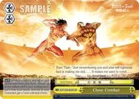 Close Combat SR (Attack on Titan Vol. 2) — Weiss Schwarz Card Value
