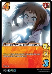 Close Quarters Subdual (UniVersus: My Hero Academia: Jet Burn)
