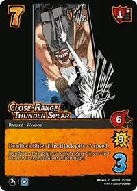 Close Range Thunder Spear (Attack on Titan: Apocalypse)