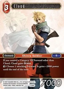 Cloud (Opus III) — Final Fantasy TCG Card Value