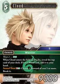 Cloud (Gunslinger in the Abyss) — Final Fantasy TCG Card Value