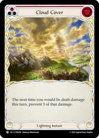 Cloud Cover Red (Compendium of Rathe) — Flesh & Blood TCG Card Value