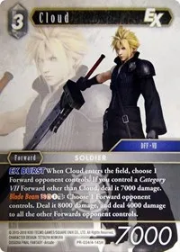 Cloud EX (FF: Promo Cards) — Final Fantasy TCG Card Value