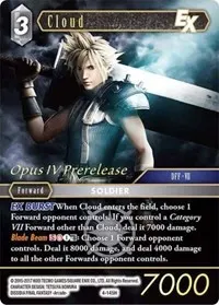 Cloud EX Prerelease Promo (FF: Promo Cards)