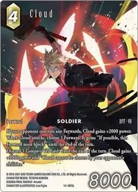Cloud Full Art (Opus XIV: Crystal Abyss)