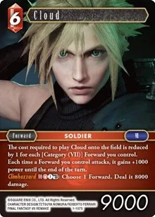Cloud Starter (Opus I) — Final Fantasy TCG Card Value