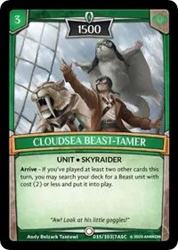 Cloudsea Beast Tamer (Ascension)