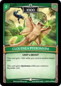 Cloudsea Pteromyini (Ascension)