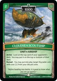 Cloudsea Scoutship (Ascension)