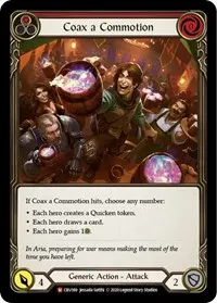 Coax a Commotion (Crucible of War)