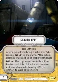 Coaxium Heist (Covert Missions)