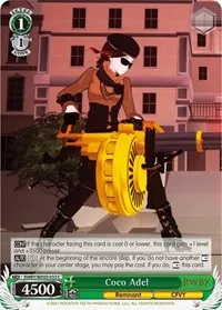 Coco Adel (RWBY) — Weiss Schwarz Card Value