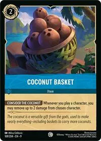Coconut Basket (Fabled) — Lorcana TCG Card Value