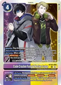 Code Cracker Fang and Hacker Judge (Release Special Booster 2.5)