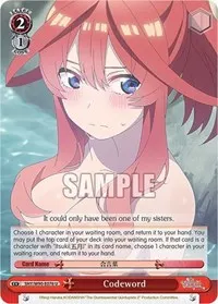 Codeword (The Quintessential Quintuplets 2)
