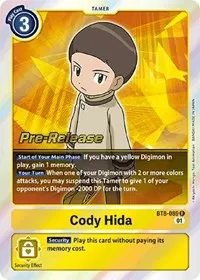 Cody Hida (New Awakening Pre-Release Cards)