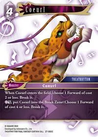 Coeurl (Journey of Discovery) — Final Fantasy TCG Card Value