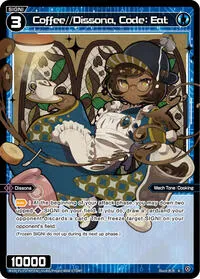 Coffee Dissona Code Eat Parallel Foil (Concord Diva) — WIXOSS Card Value