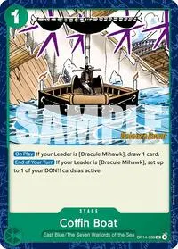 Coffin Boat (The Azure Sea's Seven Release Event Cards)