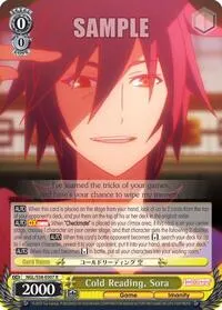 Cold Reading Sora (No Game No Life)